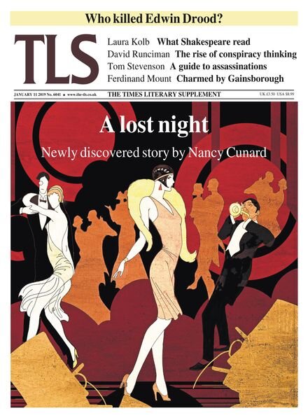 The Times Literary Supplement – January 10, 2019 Cover