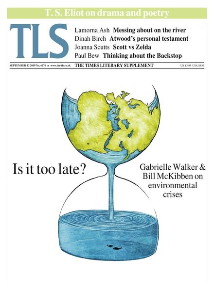 The Times Literary Supplement – September 13, 2019 Cover