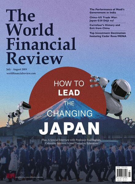 The World Financial Review – July – August 2019 Cover