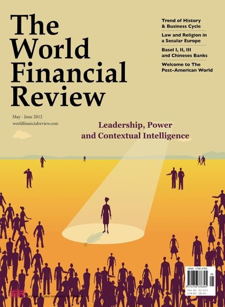 The World Financial Review – May – June 2012 Cover