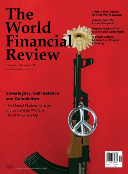 The World Financial Review – November – December 2013 Cover