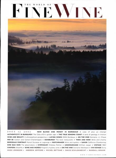The World of Fine Wine – Issue 17 Cover