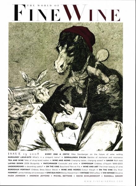 The World of Fine Wine – Issue 19 Cover