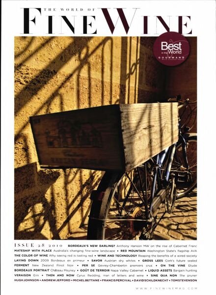 The World of Fine Wine – Issue 28 Cover