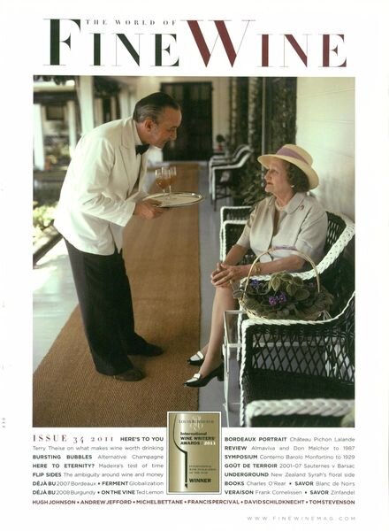 The World of Fine Wine – Issue 34 Cover