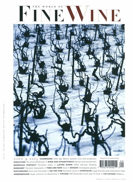 The World of Fine Wine – Issue 9 Cover