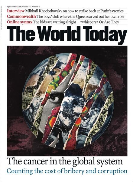The World Today – April & May 2018 Cover