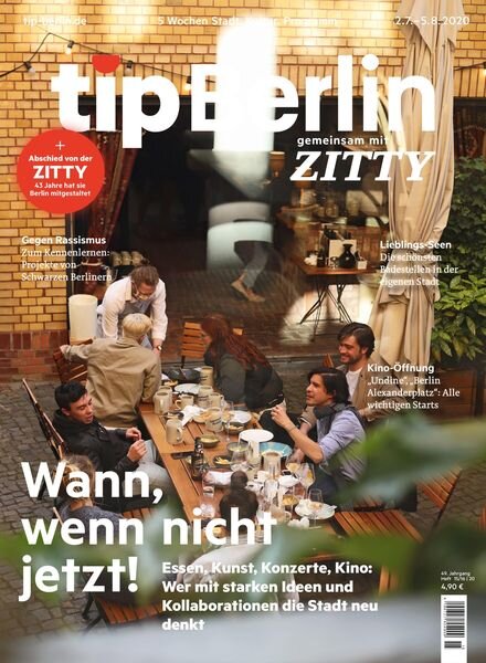 tip Berlin – 01 Juli 2020 Cover