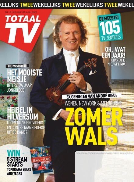 Totaal TV – 20 June 2020 Cover