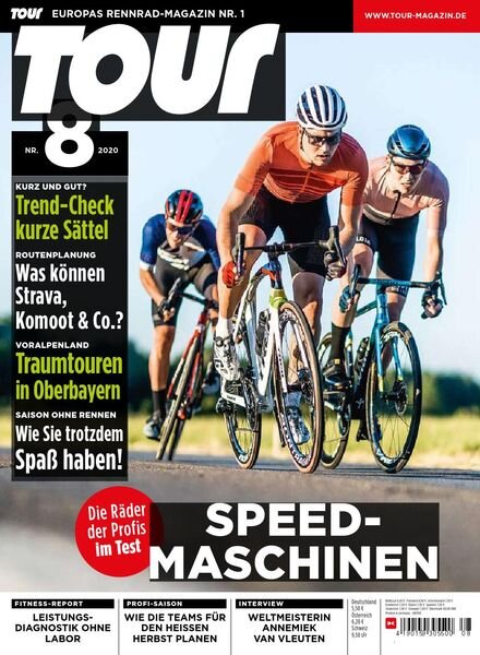 Tour – August 2020 Cover