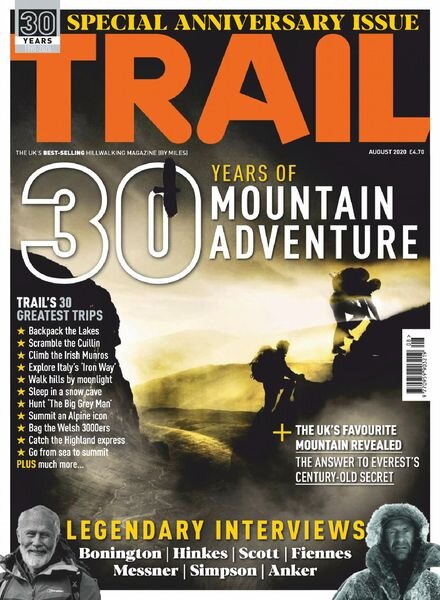 Trail UK – August 2020 Cover