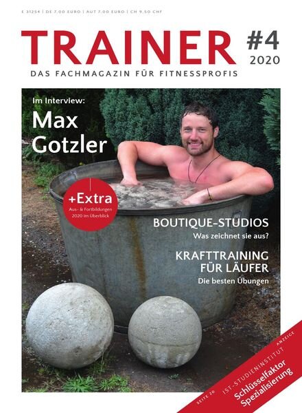 Trainer – Juli 2020 Cover