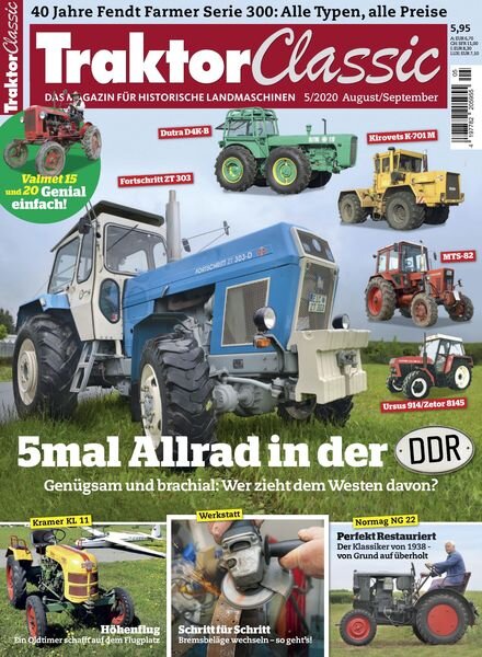 Traktor Classic – 02 Juli 2020 Cover
