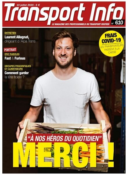 Transport Info – 10 Juillet 2020 Cover