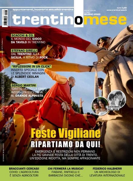 TrentinoMese – Giugno 2020 Cover