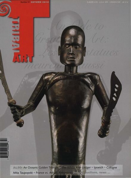 Tribal Art Magazine – Autumn 2010 Cover
