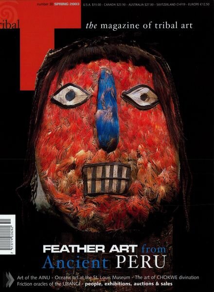 Tribal Art Magazine – Spring 2003 Cover