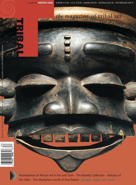 Tribal Art Magazine – Winter 2003 Cover