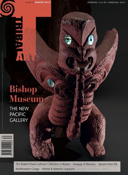 Tribal Art Magazine – Winter 2013 Cover