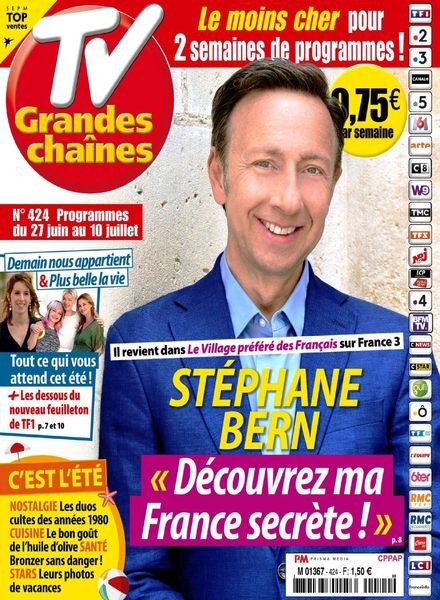 TV Grandes chaines – 27 Juin 2020 Cover
