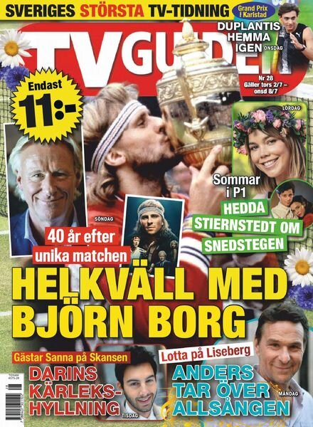 TV-guiden – 01 July 2020 Cover