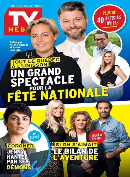 TV Hebdo – 20 juin 2020 Cover