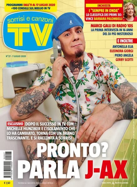 TV Sorrisi e Canzoni – 07 luglio 2020 Cover