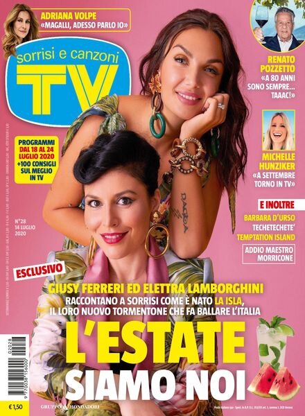 TV Sorrisi e Canzoni – 14 luglio 2020 Cover