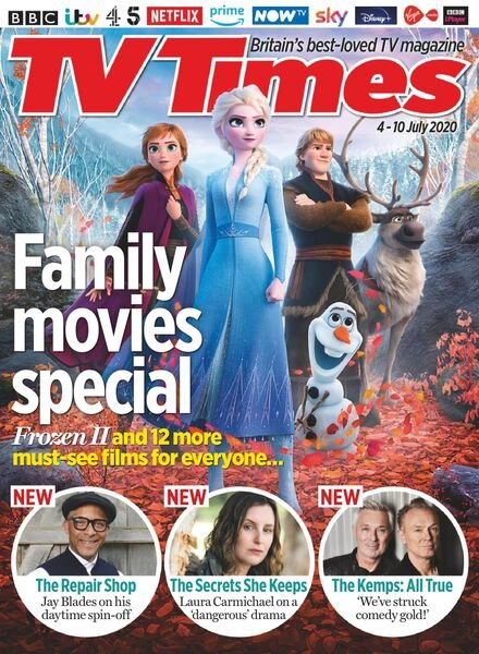 TV Times – 04 July 2020 Cover