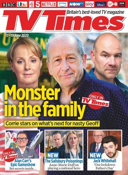 TV Times – 13 June 2020 Cover