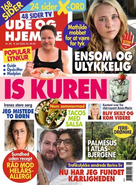 Ude og Hjemme – 08 juli 2020 Cover