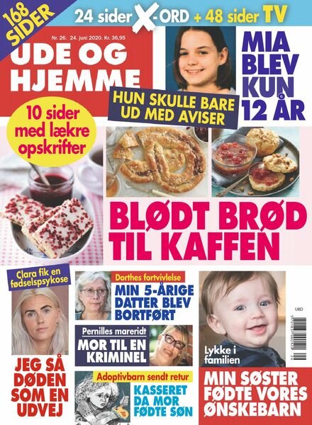 Ude og Hjemme – 24 juni 2020 Cover