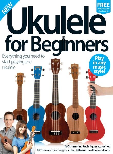 Ukulele For Beginners – July 2016 Cover