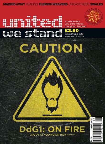 United We Stand – April 2013 Cover