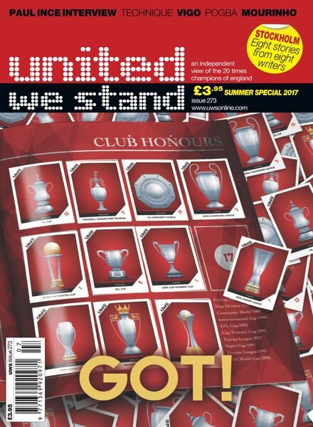 United We Stand – July 2017 Cover