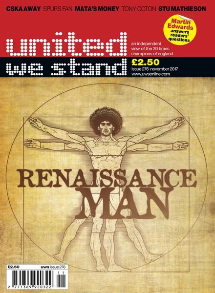 United We Stand – November 2017 Cover