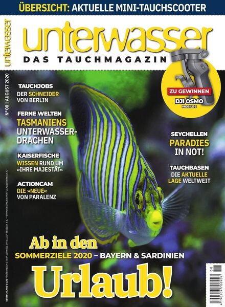 unterwasser – 14 Juli 2020 Cover
