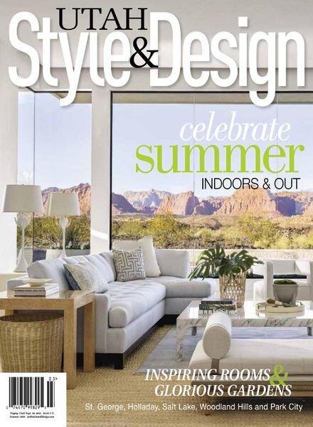 Utah Style & Design – Summer 2020 Cover