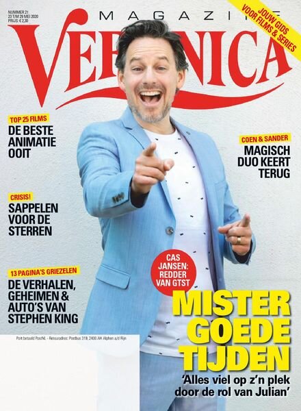 Veronica Magazine – 23 mei 2020 Cover