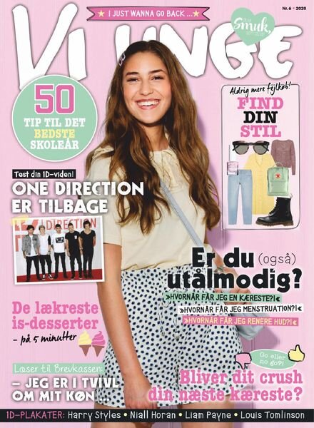 Vi Unge – august 2020 Cover