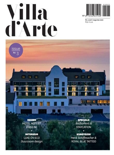 Villa d’Arte – Juli-Augustus 2020 Cover