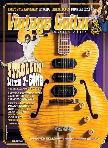 Vintage Guitar – Summer 2020 Cover
