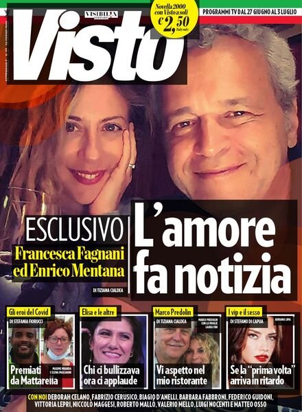 Visto – 24 Giugno 2020 Cover