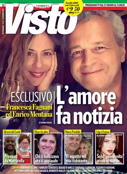 Visto Tv – 24 giugno 2020 Cover