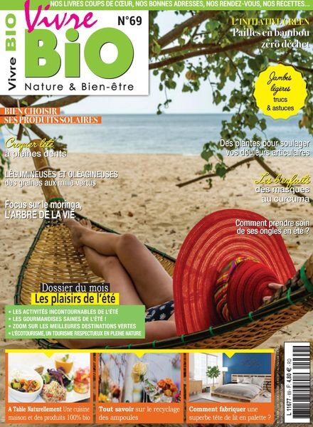 Vivre Bio – Juillet-Aout 2020 Cover