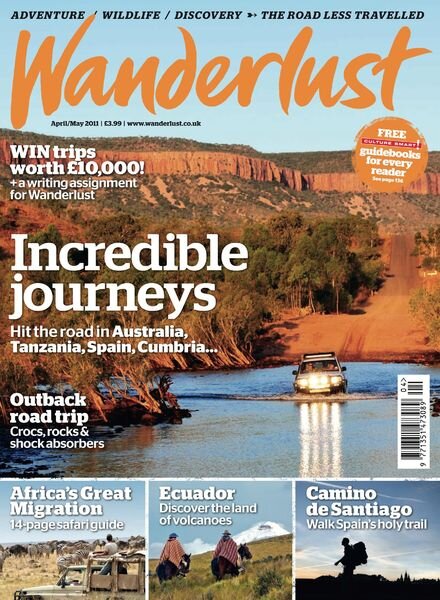 Wanderlust UK – April- May 2011 Cover