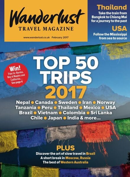 Wanderlust UK – February 2017 Cover