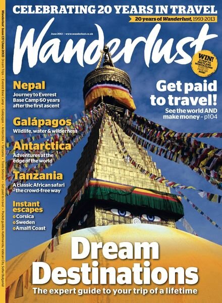 Wanderlust UK – June 2013 Cover
