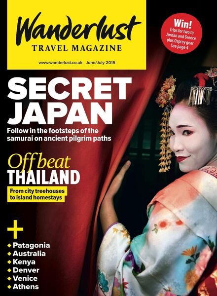 Wanderlust UK – June-July 2015 Cover