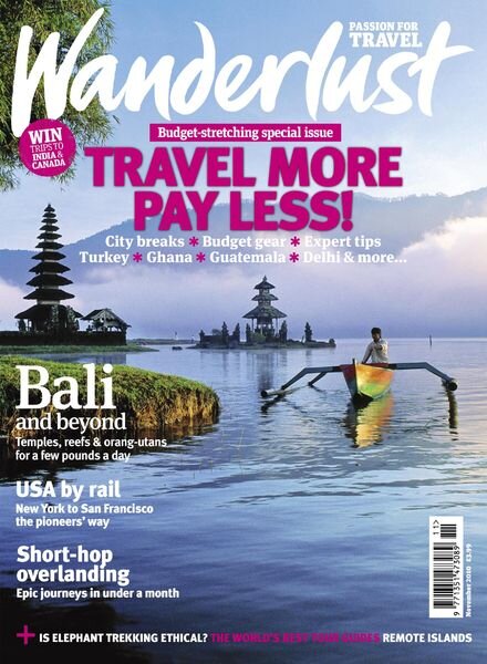 Wanderlust UK – November 2010 Cover